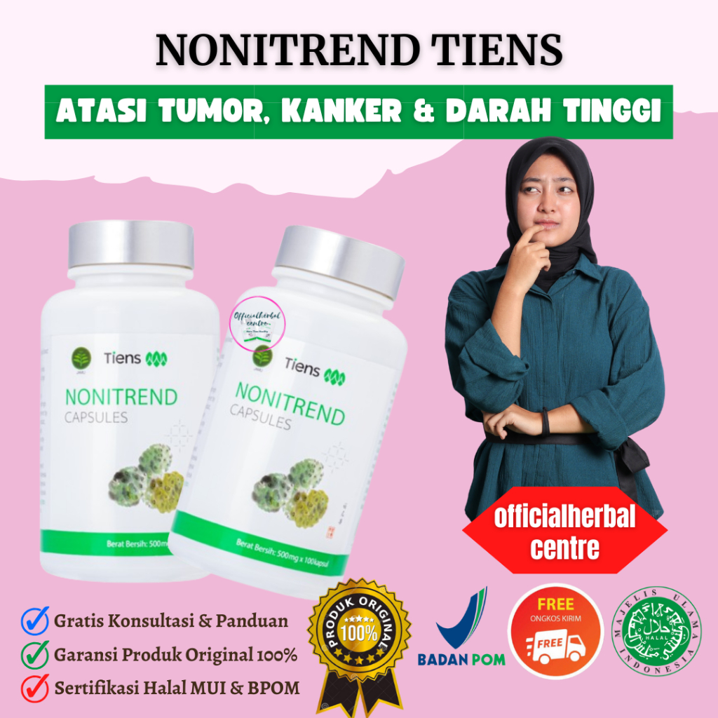 Nonitrend Capsules Solusi Untuk Tumor & Kanker Halal MUI Original
