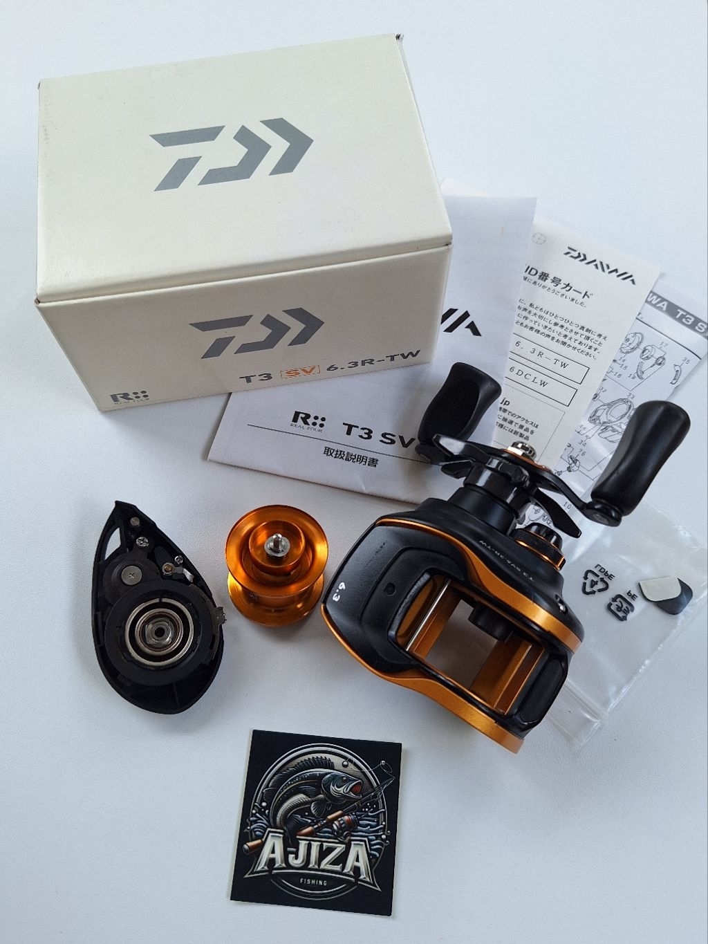 Jual Daiwa T3 SV 6.3R-TW (Ex JDM) , Reel BC, Handel kanan
