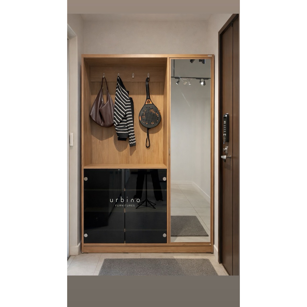 Jual LEMARI FOYER / LEMARI SEPATU / LEMARI PAKAIAN MULTIFUNGSI / LEMARI ...