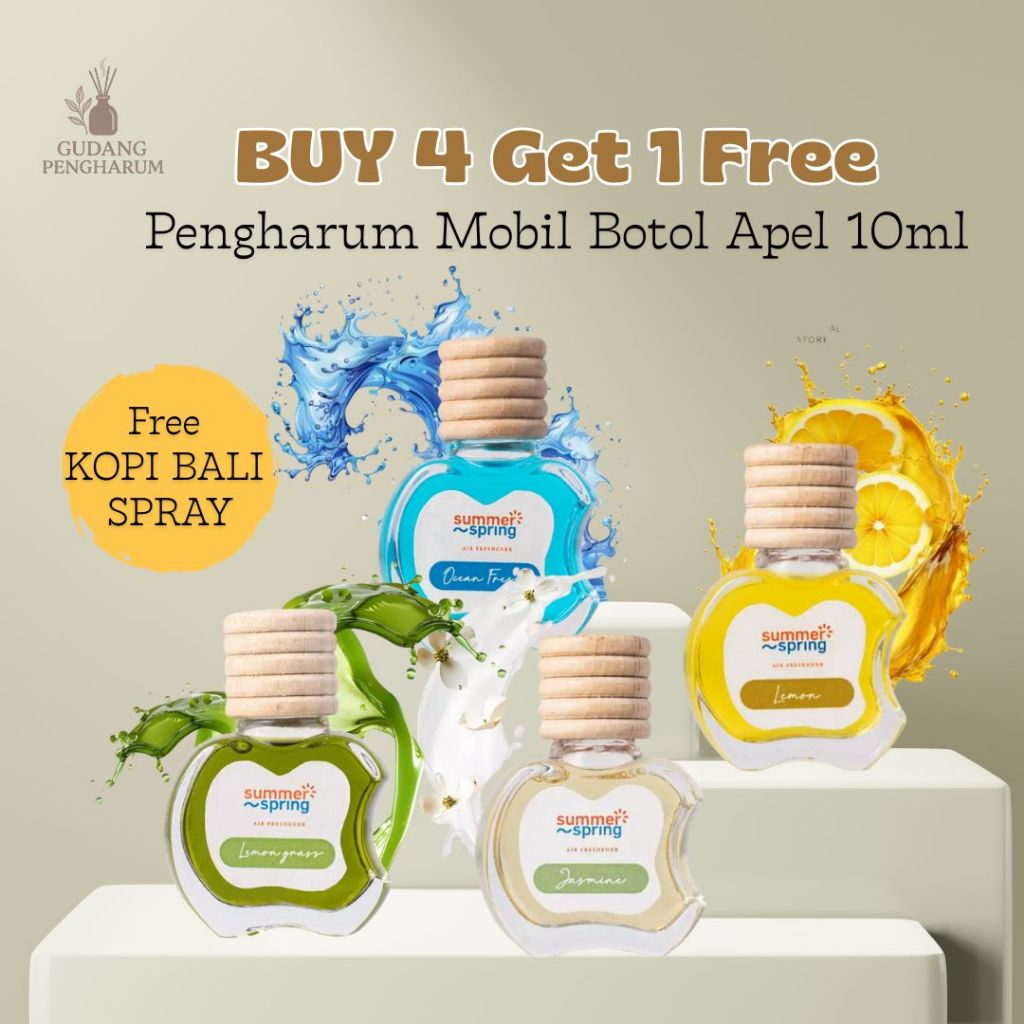 Jual Summer Spring Parfum mobil Pewangi Mobil 10ml | Tidak Bikin Pusing ...