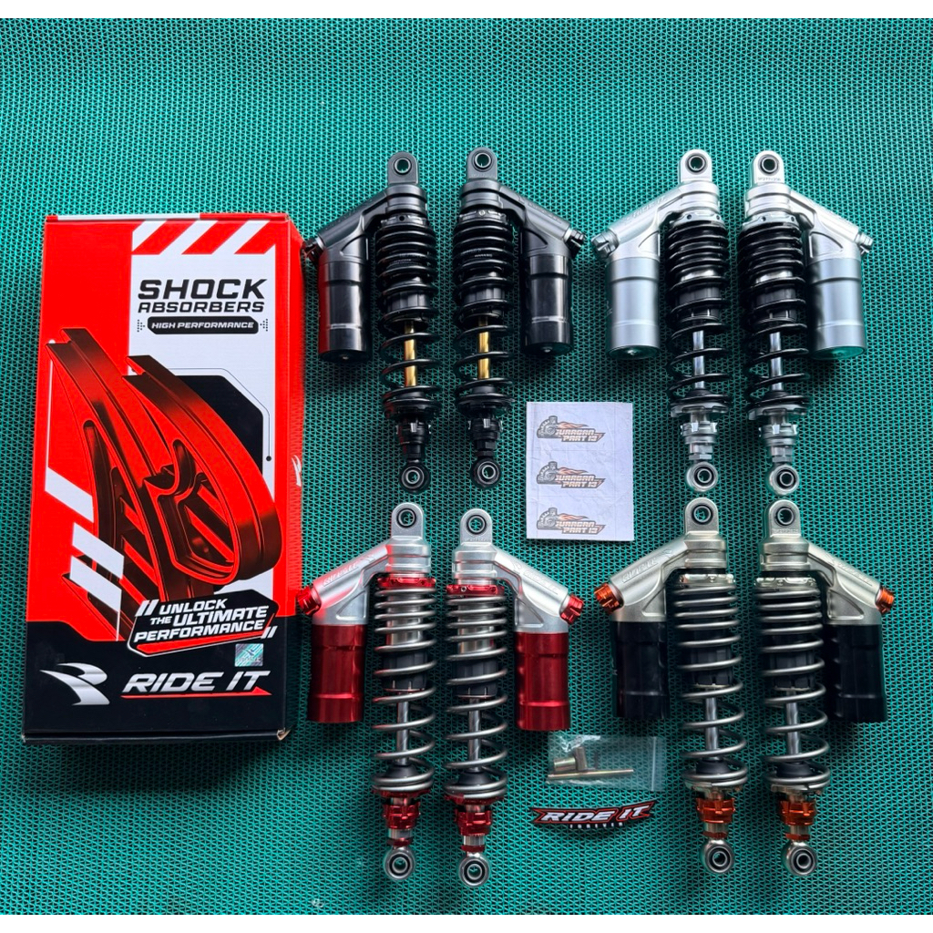 Jual SHOCK RIDE IT GP 277 / RDC DOUBLE CLIK UK 280 , 320 WARNA TITANIUM ...