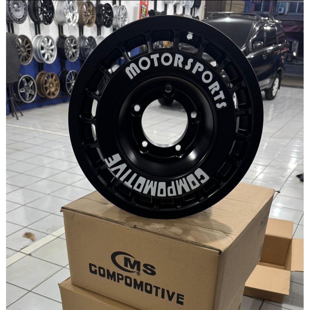 Jual Velg Mobil HSR RL Compomotive R15 pcd 5x139,7 for jimny katana ...
