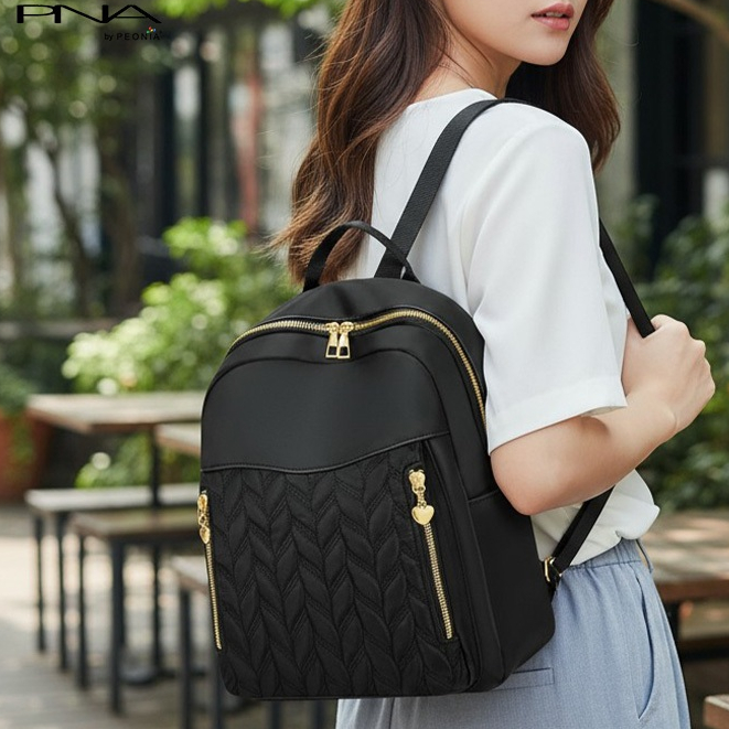 Jual Peonia PNA MIJUNG Water Resistant tas ransel wanita import korean ...