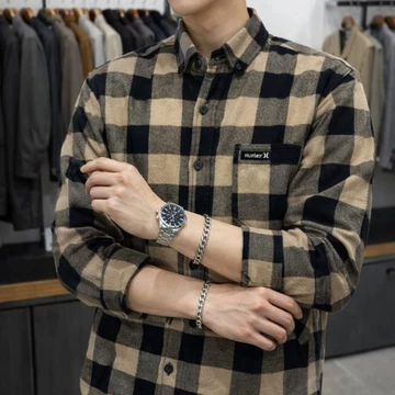 Kemeja Flanel Pria MOTIF SULTAN Lengan Panjang Distro ( ) Motif Flanel Kotak Hem Flanel Catur