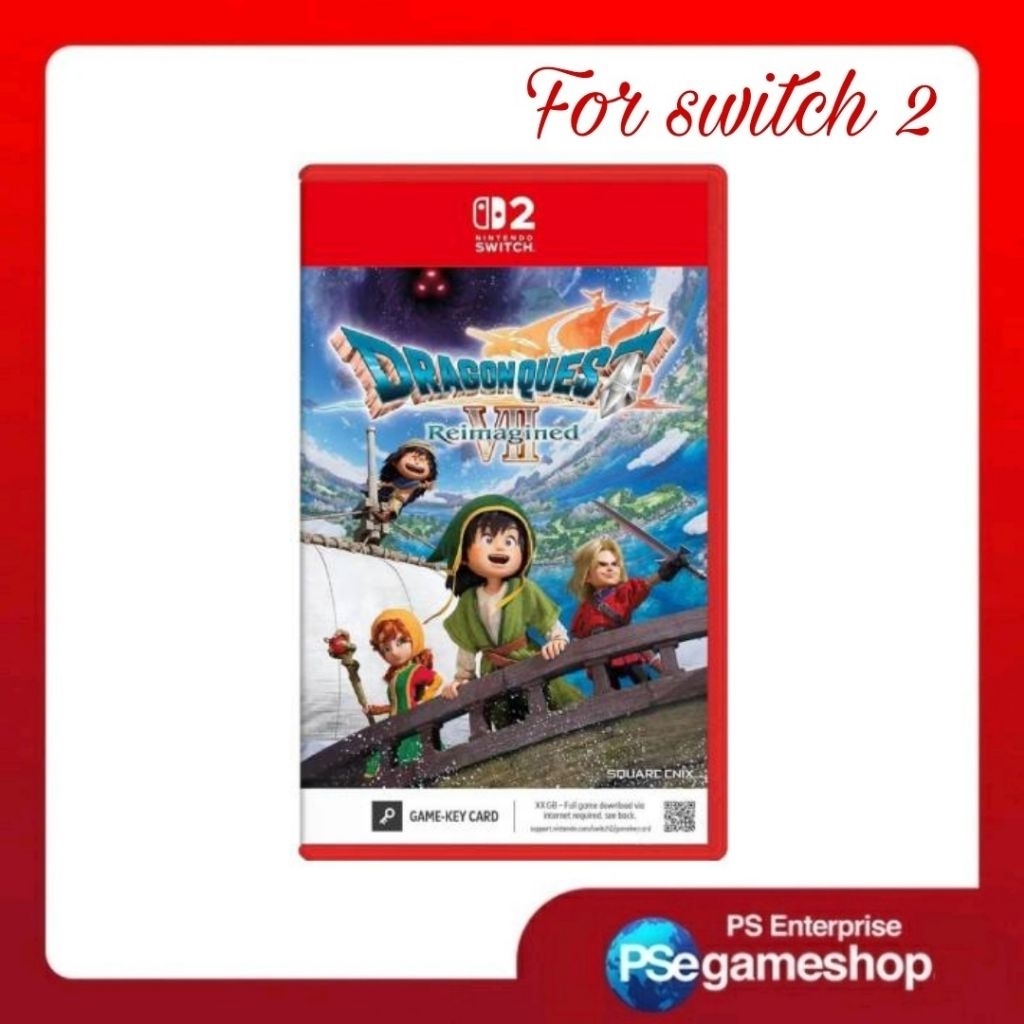 Jual Switch 2 DRAGON QUEST VII Reimagined (Asia/English) [Game-key Card ...