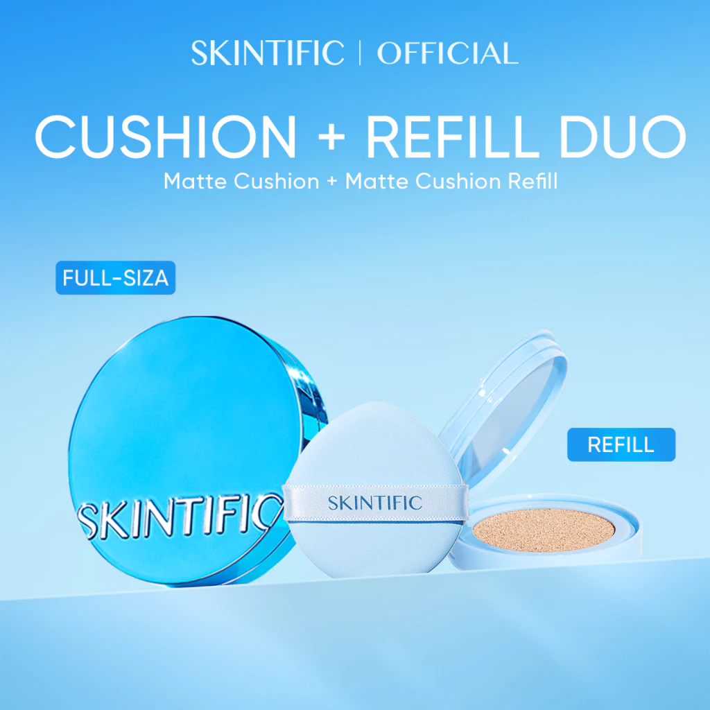 Pratinjau SKINTIFIC Perfect Stay Velvet Matte Cushion