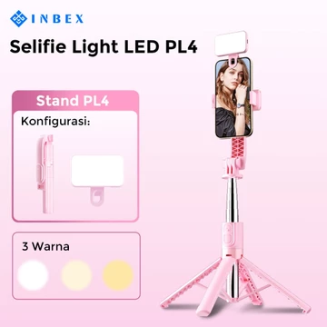 INBEX QT100 Selfie Stick 100cm Tongsis Tripod Mini Portable Tripod Quadruped Remote Bluetooth