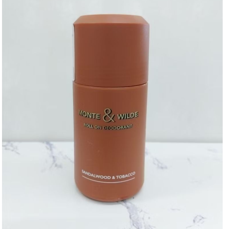 Jual DEODORANT ROLL ON MONTE & WILDE SANDALWOOD & TOBACCO 50ML