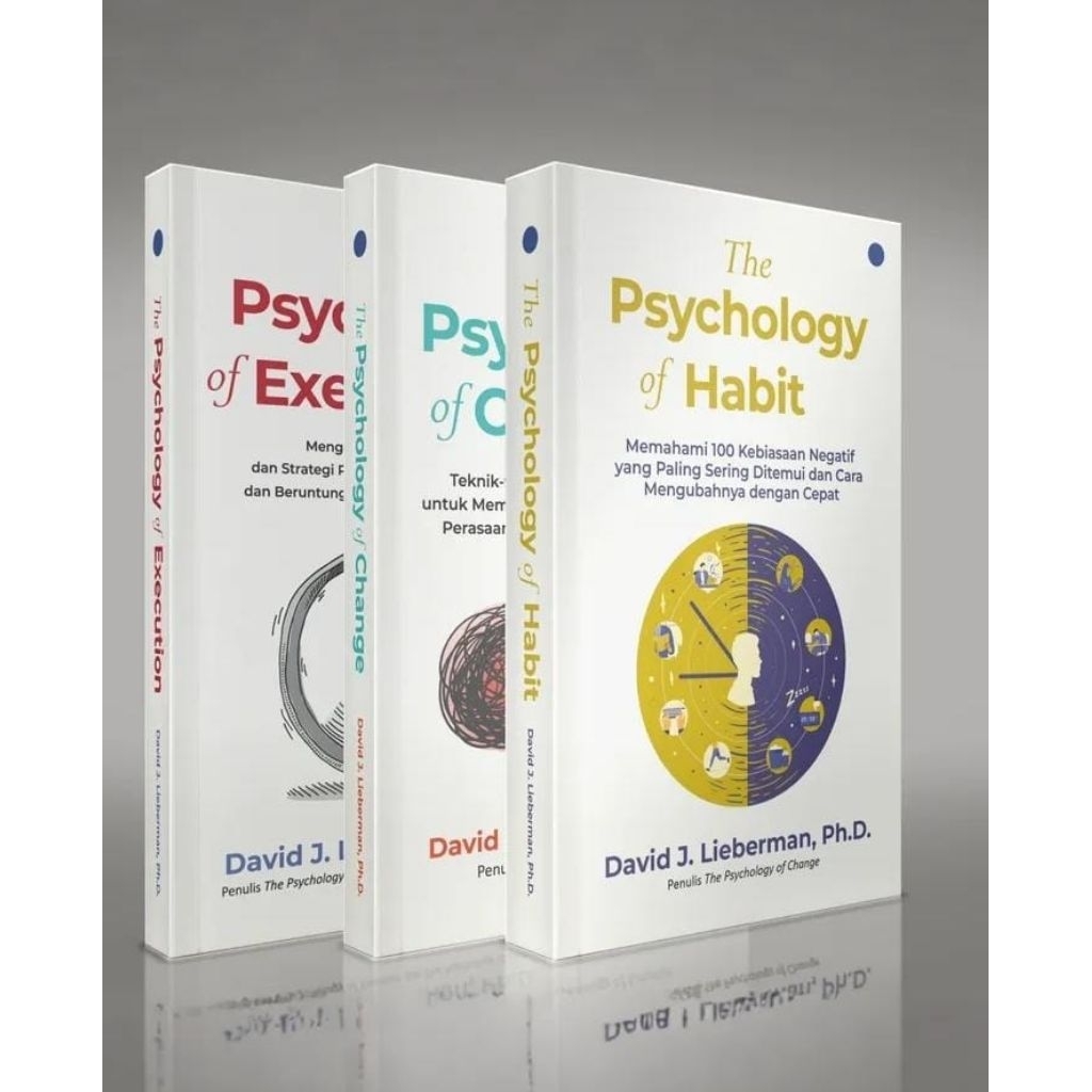Jual Paket 3 Buku David J Lieberman - The Psychology Of Habit ...