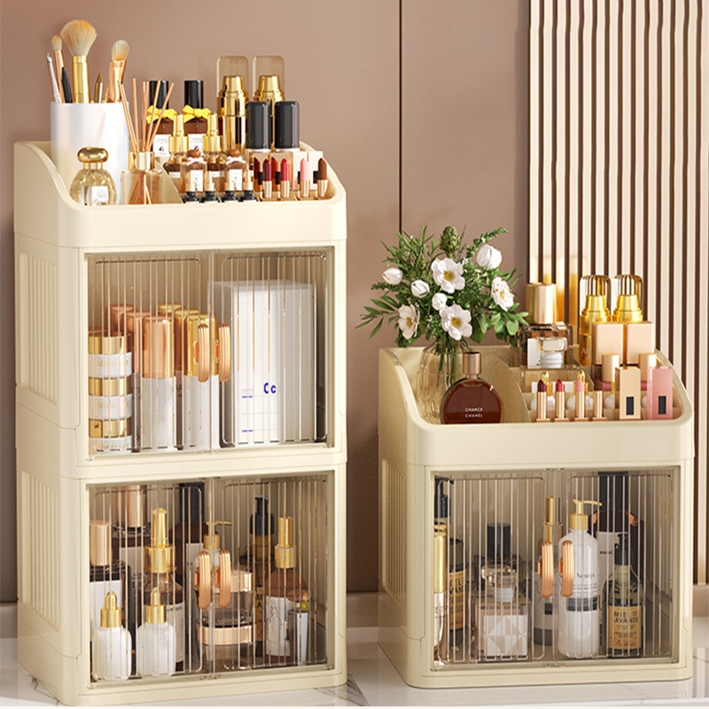 Jual Berkantong Laci Rak Meja Kosmetik Premium/Rak Organizer Make Up ...