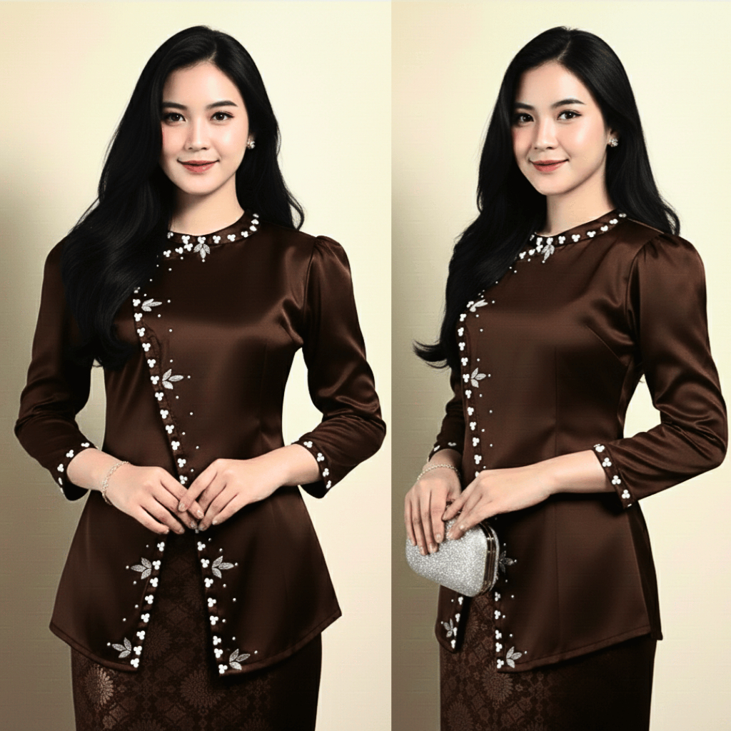 Jual INARA ROK SONGKET One Set Kebaya Kurung Melayu Wanita Payet ...
