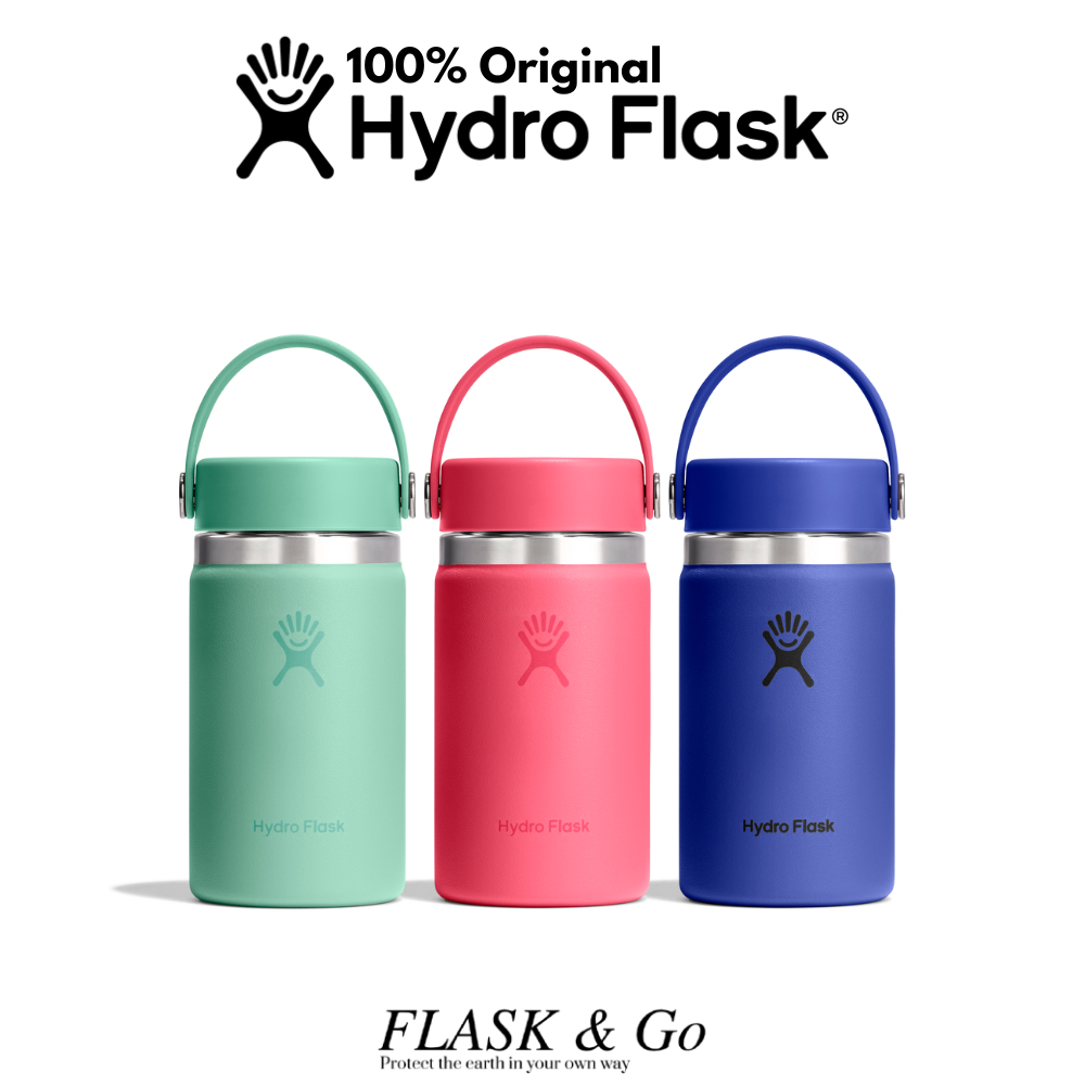 Jual Hydro Flask Wide Mouth Flex Cap 12 Oz (Spring Season 2026 ...