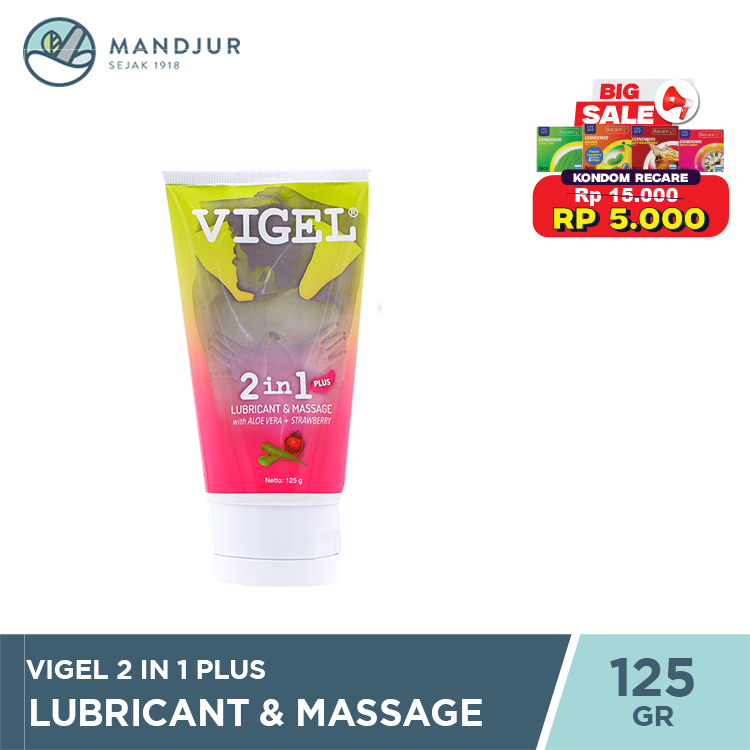 Jual Vigel 2 in 1 Plus Lubricant & Massage | Shopee Indonesia