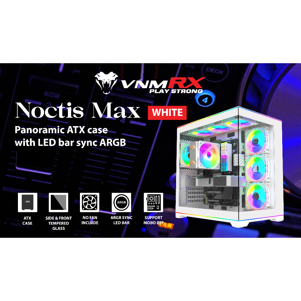 Jual Venom Rx Case Noctis MAX White - Venomrx Tempered Casing | Shopee ...