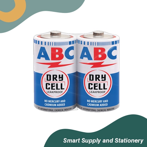 Jual Baterai ABC BIRU R14C Ukuran Sedang Tanggung Batre R14 Battery ...
