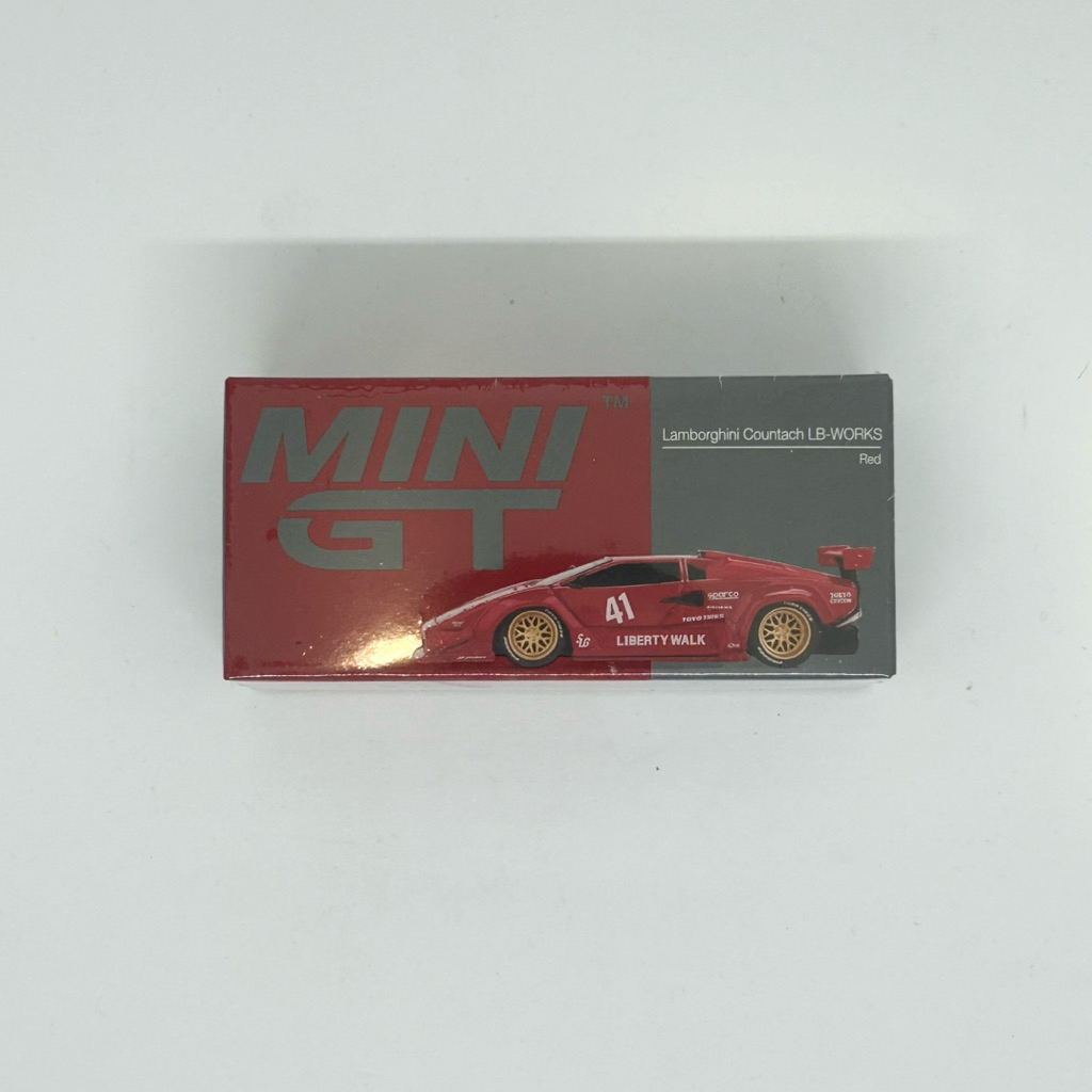 Jual Mini GT Lamborghini Countach LB Works Red LBWK Liberty Walk Sealed ...