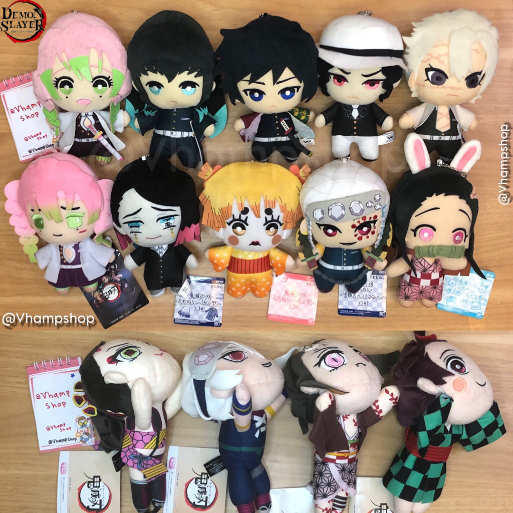 Jual Demon Slayer : Kimetsu No Yaiba Plush Tomonui & Nesoberi Daki ...