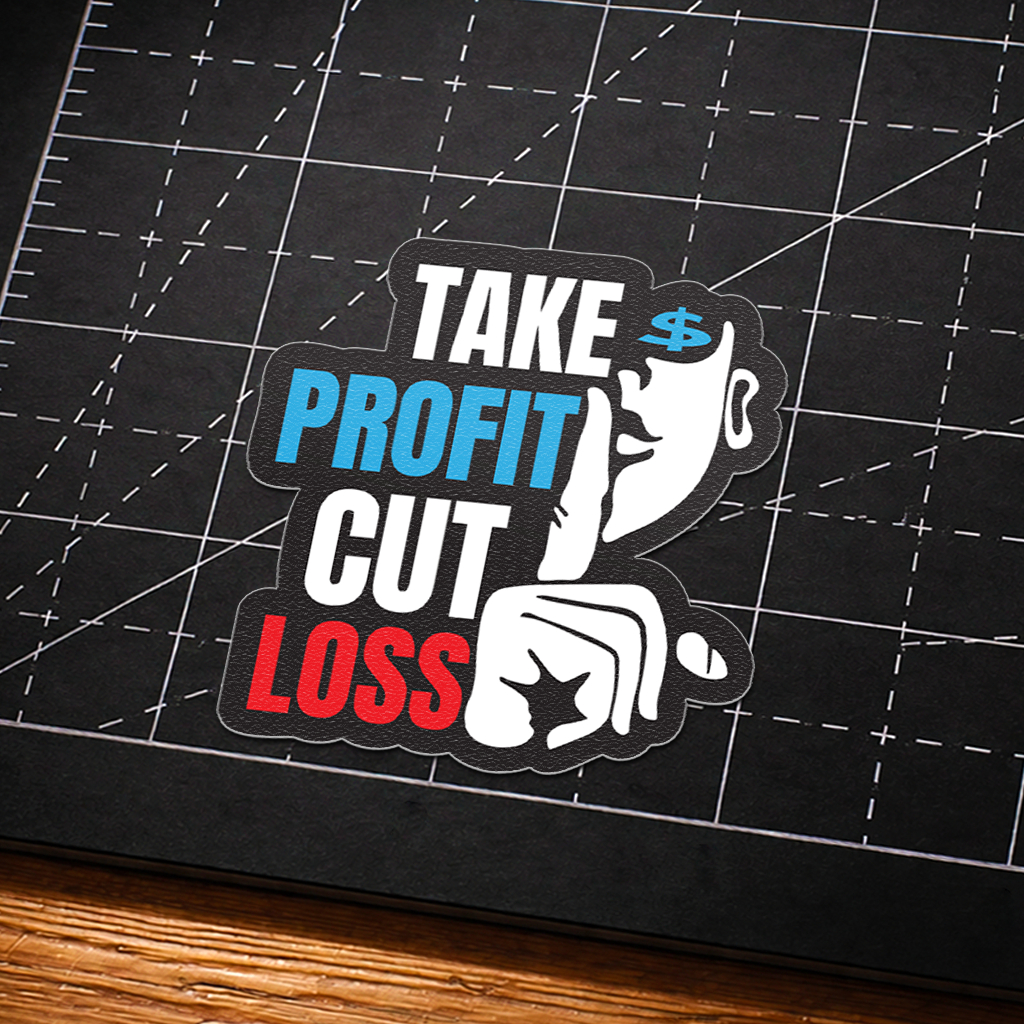 Jual Sticker vynil young culture kalcer Trader take profit cut loss ...