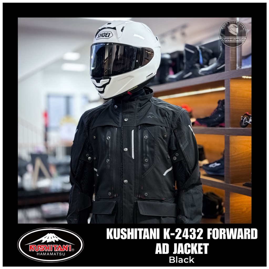 Jual Kushitani K-2432 Forward AD Jacket / Jaket Motor Jaket Riding