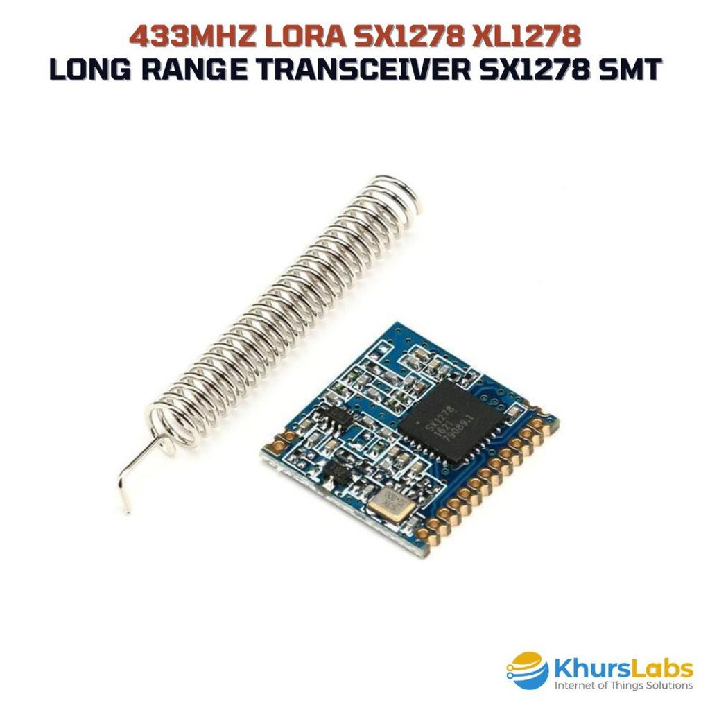Jual 433MHz LoRa SX1278 Long Range Transceiver wireless Module XL1278 ...