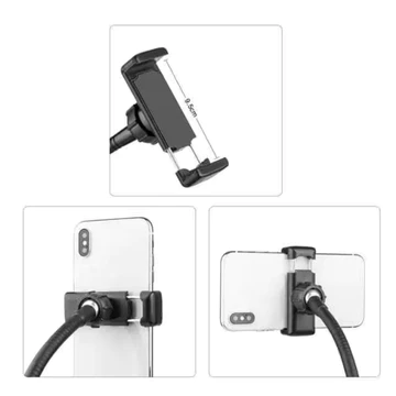Paket Lengkap Ring Light 26cm Tripod 2.1M Untuk Selfie Live Streaming Foto Studio Vlog Live