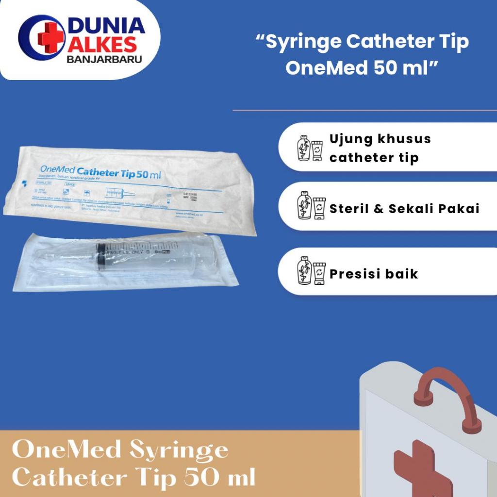 Jual ONEMED - Catheter Tip 50cc Feeding Syringe | Eceran | Shopee Indonesia