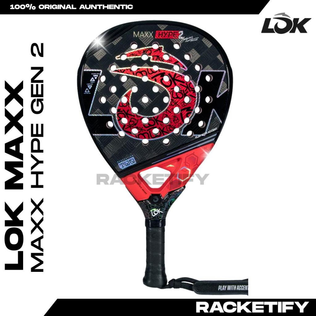 Jual LOK MAXX HYPE GEN 2 2026 100% ORIGINAL / Padel Racket Lok Maxx ...