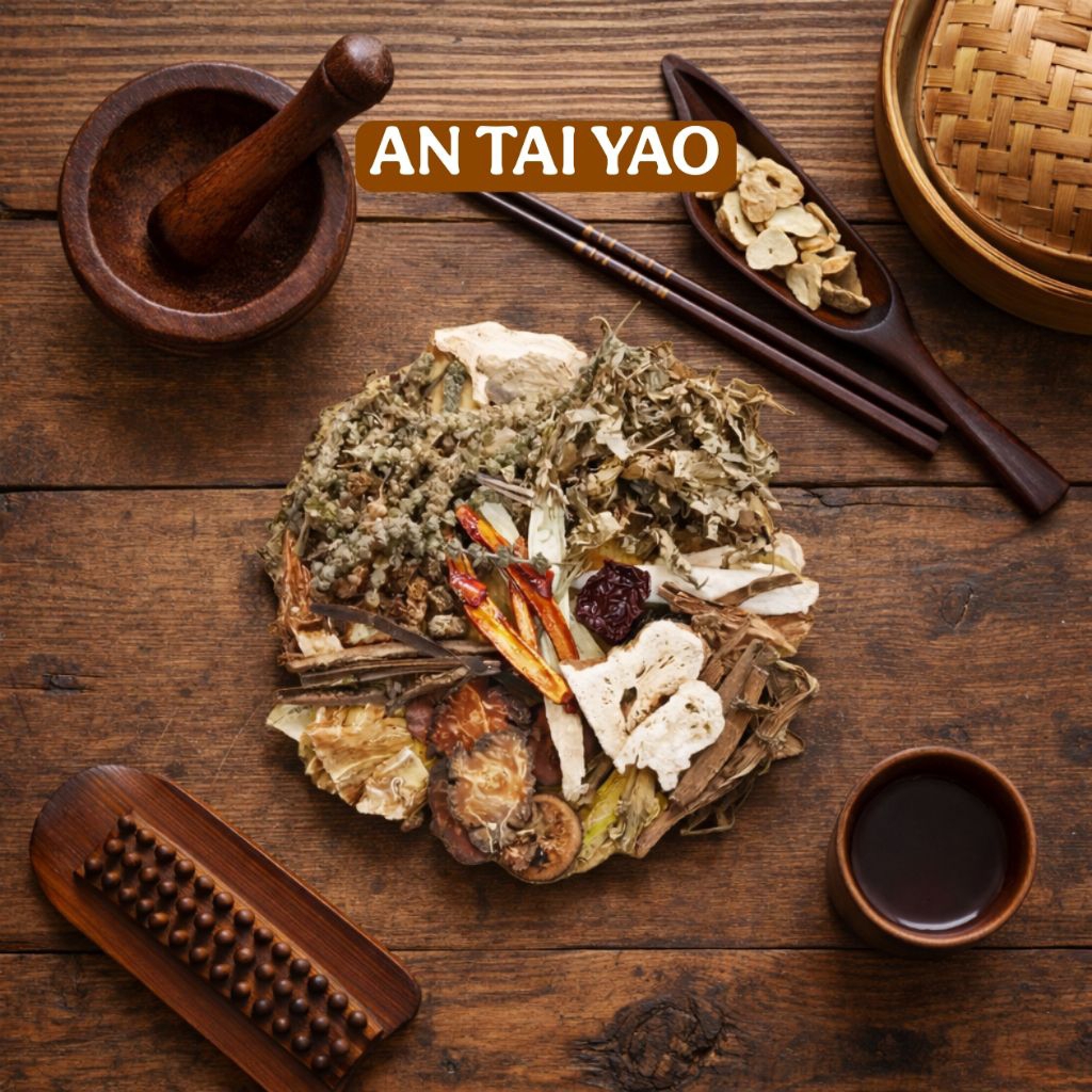 An Tai Yao Ramuan Herbal China Untuk Memperkuat Kandungan Menyegarkan Tubuh Meningkatkan Daya Tahan Ibu Hamil