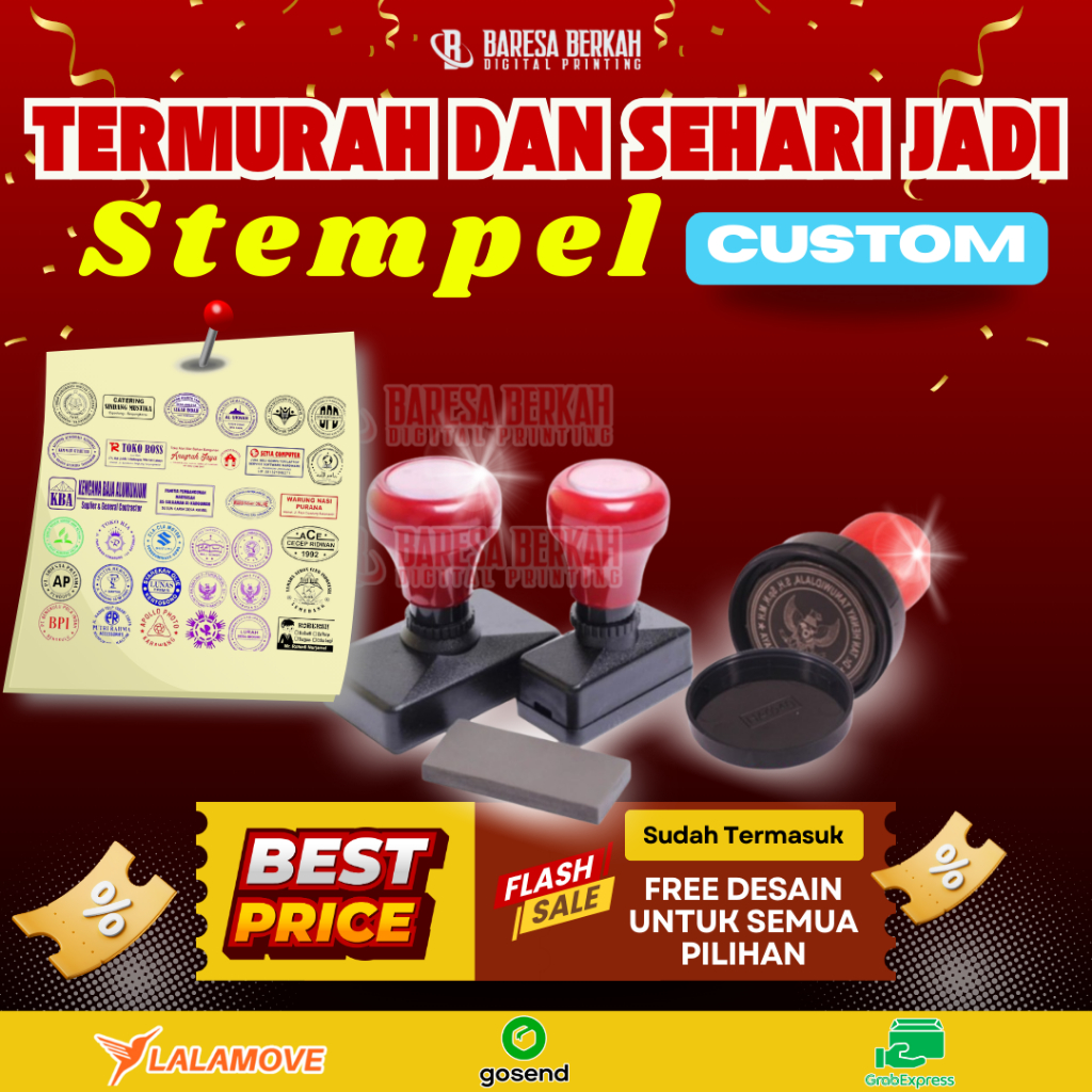 Jual CETAK STEMPEL EXPRESS | Stempel Flash | Stempel Otomatis | Stempel ...