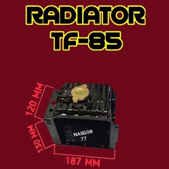 Jual TF 85 RADIATOR CONDENSOR BAHAN TEMBAGA BERKUALITAS UNTUK MESIN ...