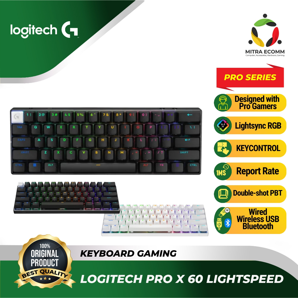Jual Mechanical Keyboard Logitech 60 Terlengkap & Harga Terbaru April ...