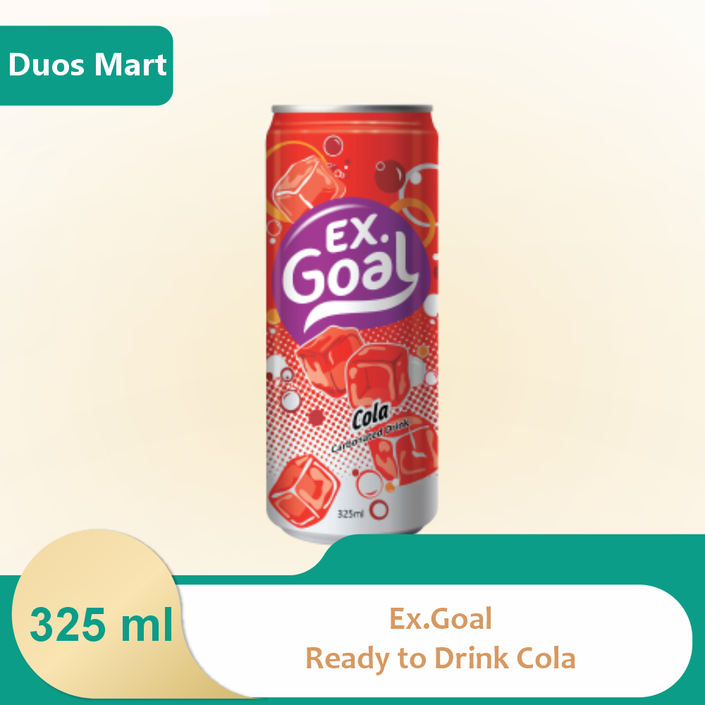 Jual Ex Goal Cola Soda Kaleng Isi 20 Pcs | Shopee Indonesia