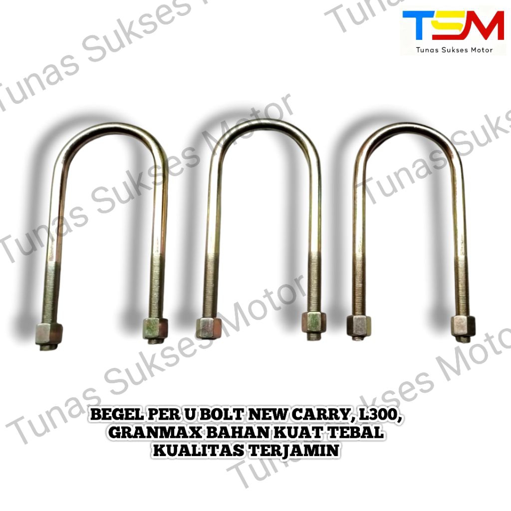 Jual BEGEL PER U BOLT NEW CARRY, L300, GRANMAX BAHAN KUAT TEBAL ...