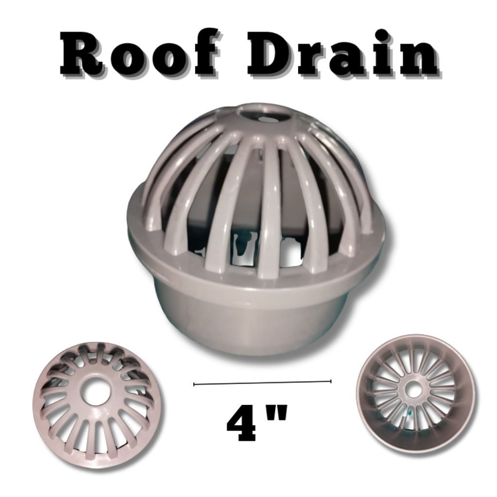 Jual Roof Drain 4 Inch – Penutup Lubang Atap & Bottom Drain Kolam Ikan ...