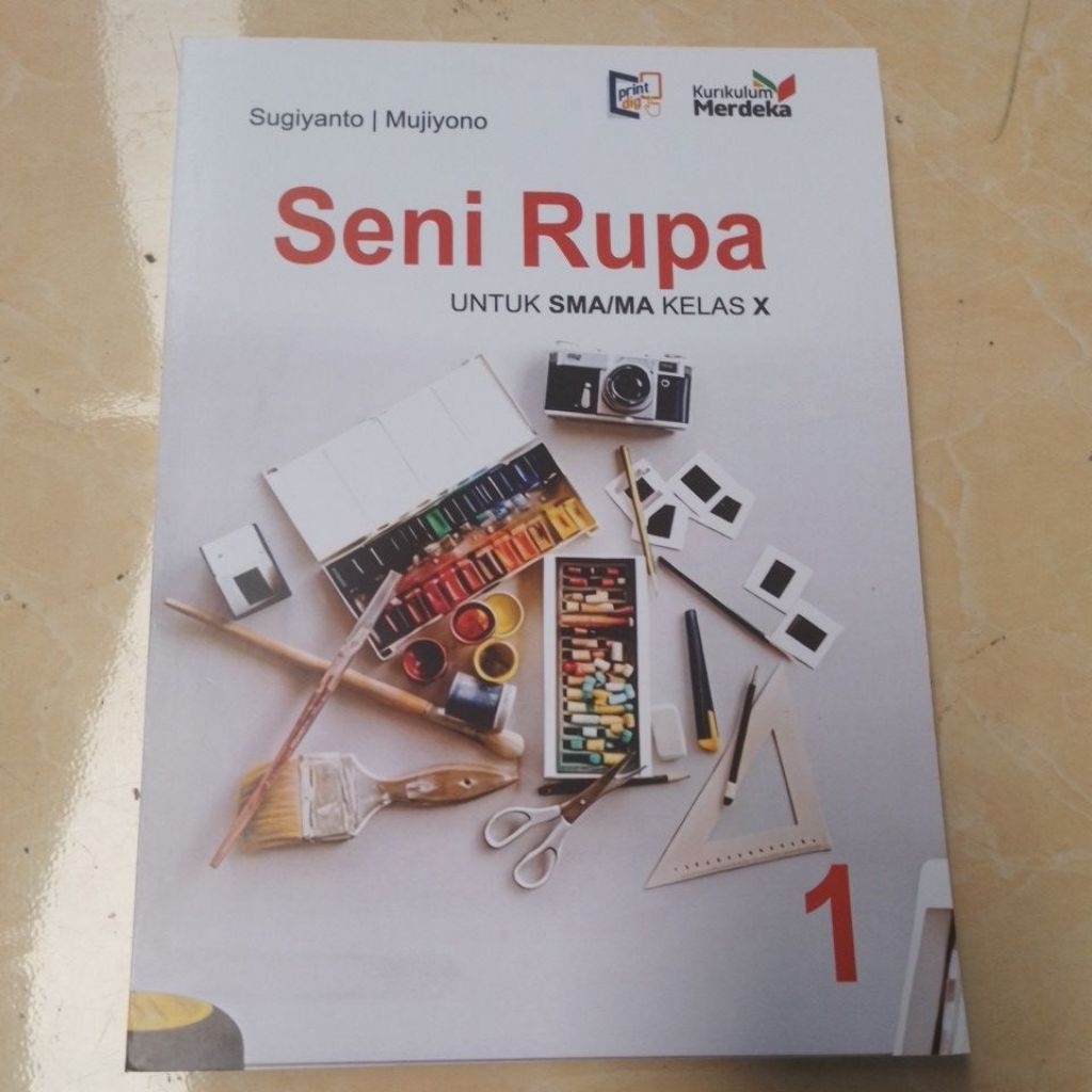 Jual BUKU SENI RUPA UNTUK KELAS 10-1-X SMA/MA KURIKULUM MERDEKA ...