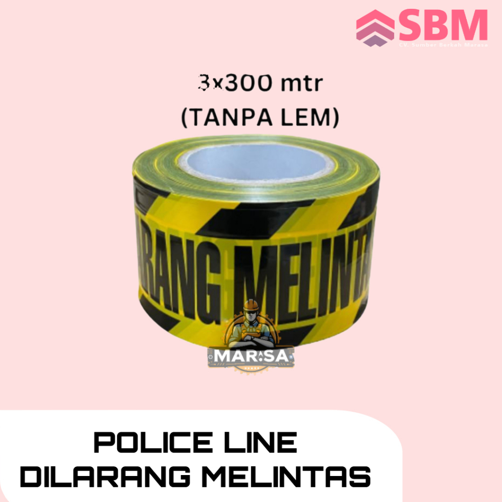 Jual Baricade Line/Police Line/Safety Line 3