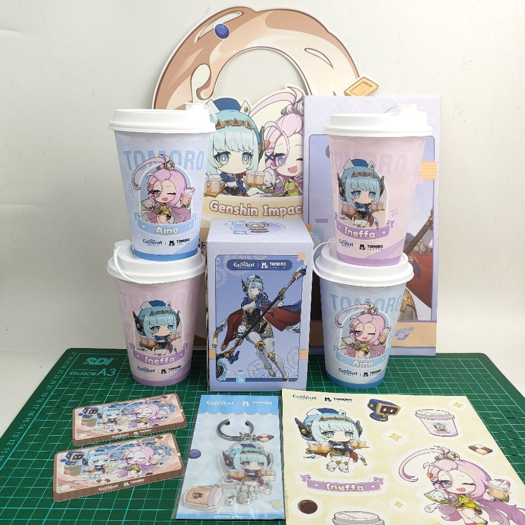 Jual Genshin Impact x Tomoro Coffee Official Merchandise Collaboration ...