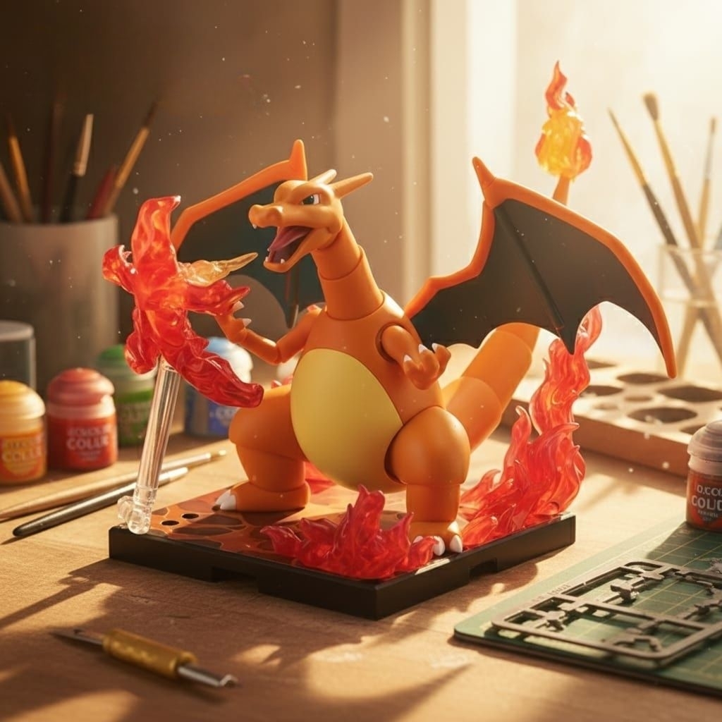 Jual Blokees Pokemon Charizard Model Kit Rakit – Action Figure ...