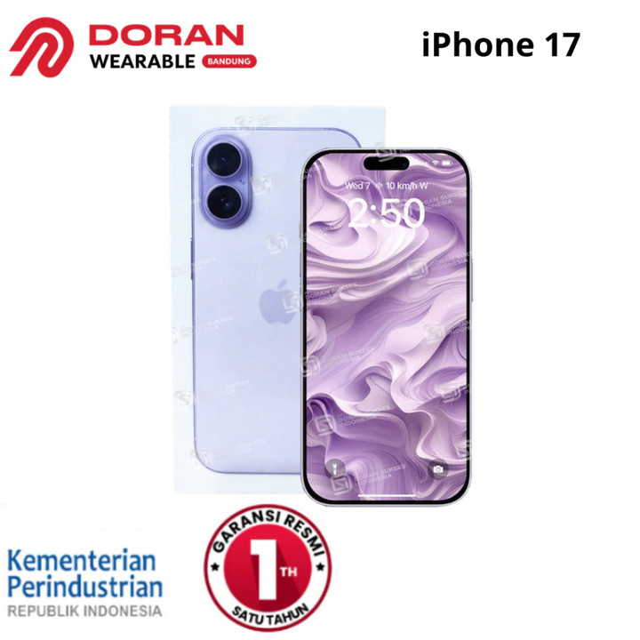 Apple iPhone 17 256GB 512GB | Garansi Resmi Apple 1 Tahun