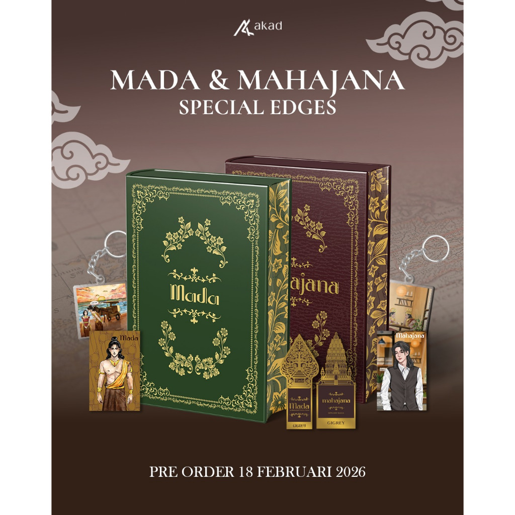 Jual Novel Mada New Cover By Gigrey ( EDGING HARDCOVER&SOFCAVER ...