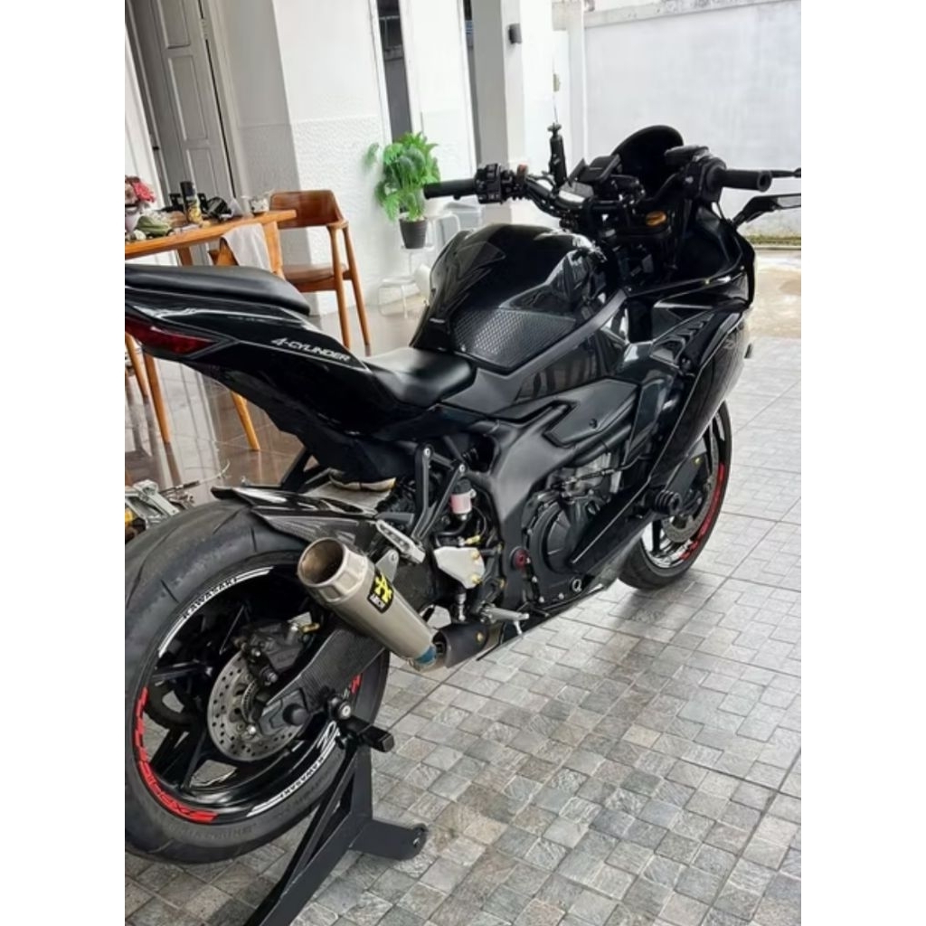 Jual Paket Stang Fatbar + Raiser Khusus Kawasaki Ninja 250 Karbu