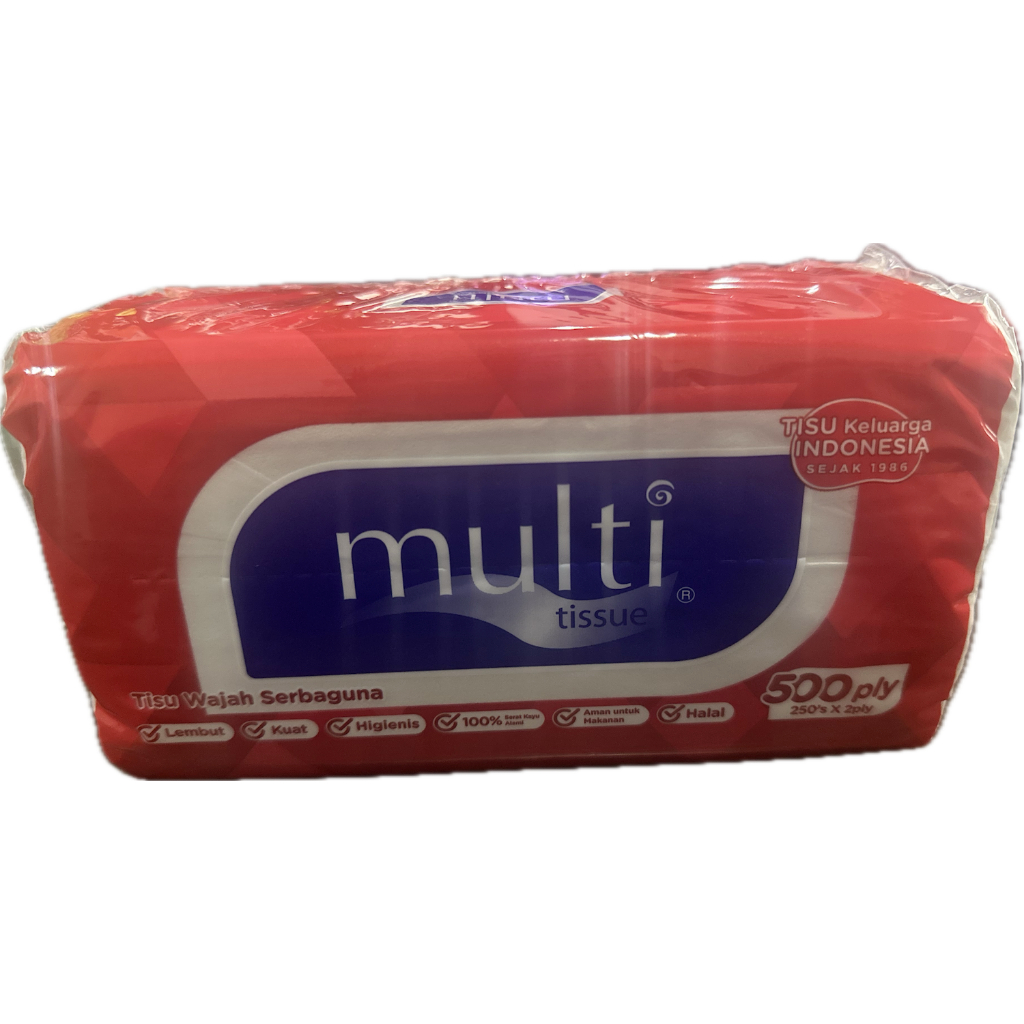 Jual TISSUE MULTI 250 SHEETS 2 PLY FACIAL TISU WAJAH PERLENGKAPAN ...