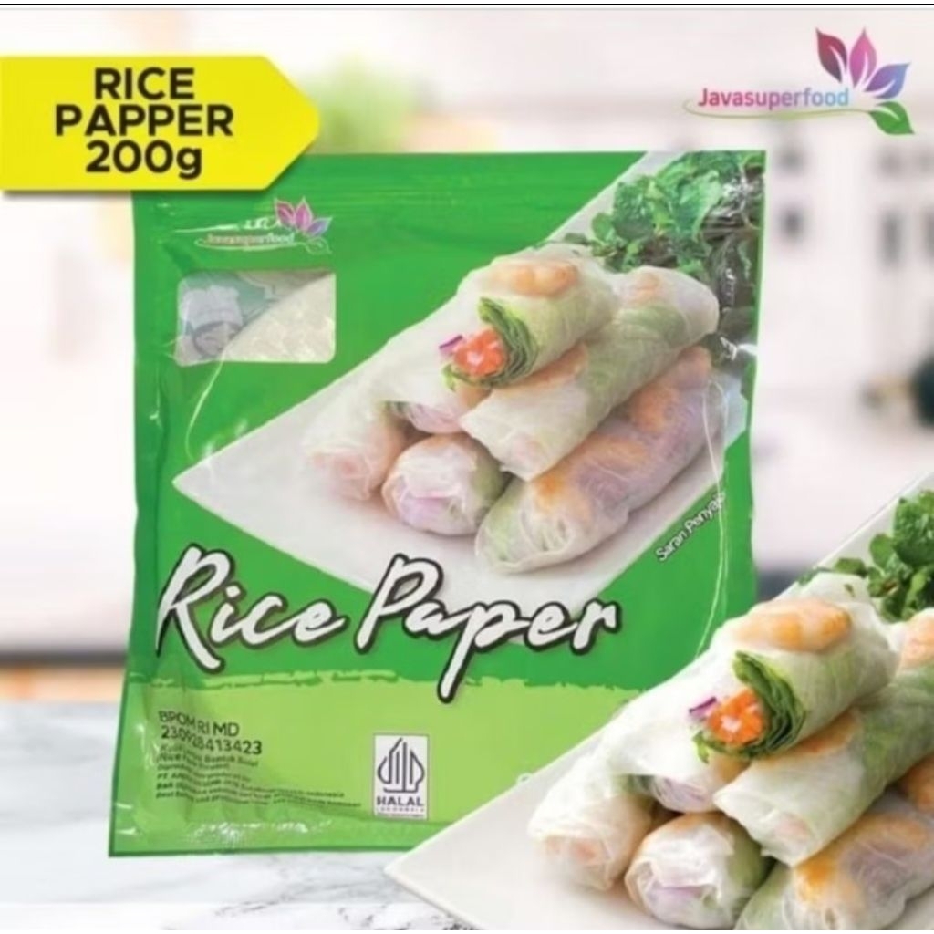 Jual RICE PAPER BULAT ISI 20 LEMBAR | Shopee Indonesia