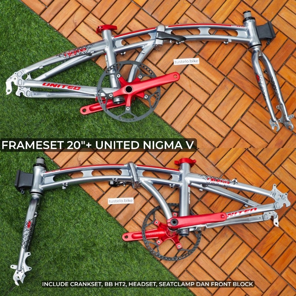 Jual Frame Set Sepeda Lipat 20