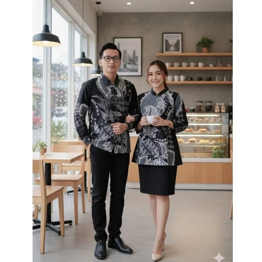 Batik Pasangan Motif Zinana Kantora