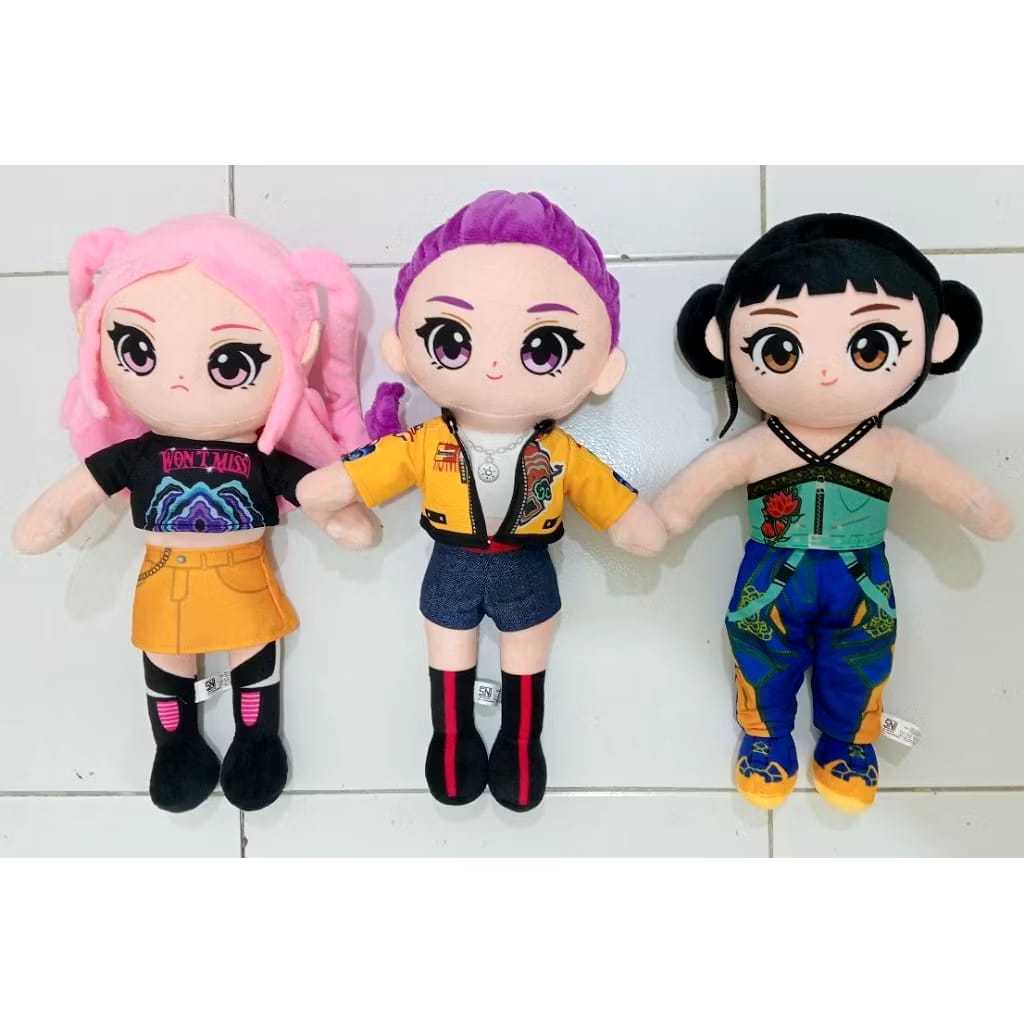 Jual BONEKA HUNTRIX RUMI MIRA ZOEY BONEKA KPOP DEMON HUNTER MAINAN ANAK ...