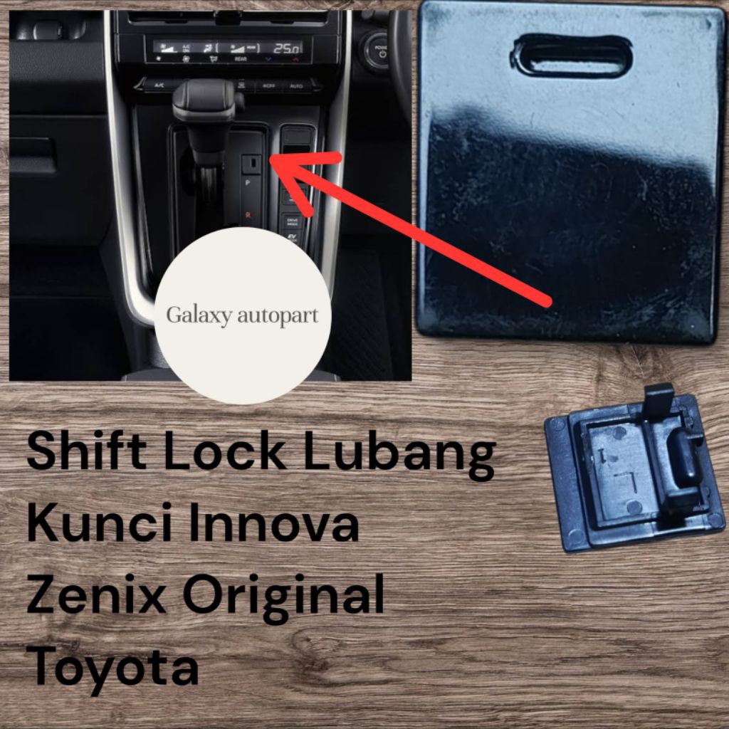 Jual Shift Lock Lubang Kunci Innova Zenix Original Toyota | Shopee ...