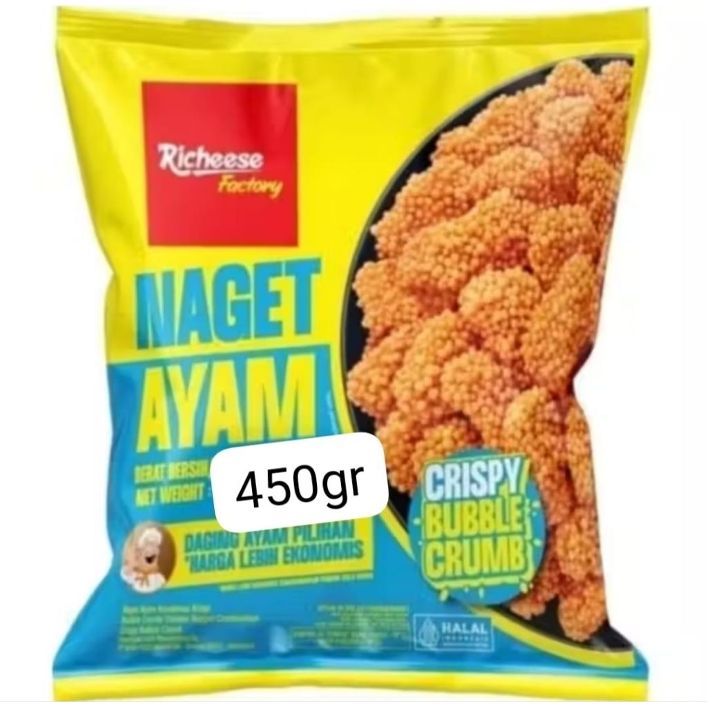 Jual Richeese Nugget Crispy Bubble Crumb | Shopee Indonesia
