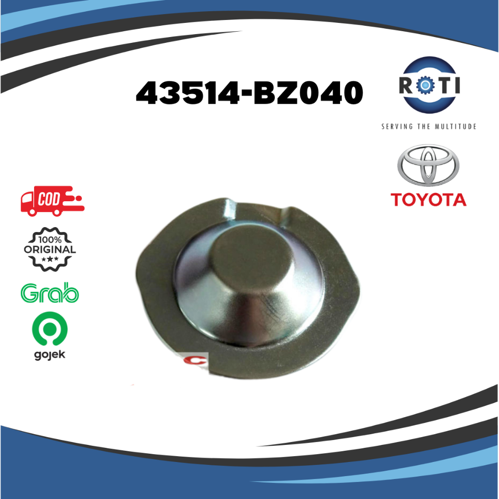 Jual TUTUP GEMUK RODA DEPAN AVANZA TOYOTA 43514-BZ040 ORIGINAL | Shopee ...