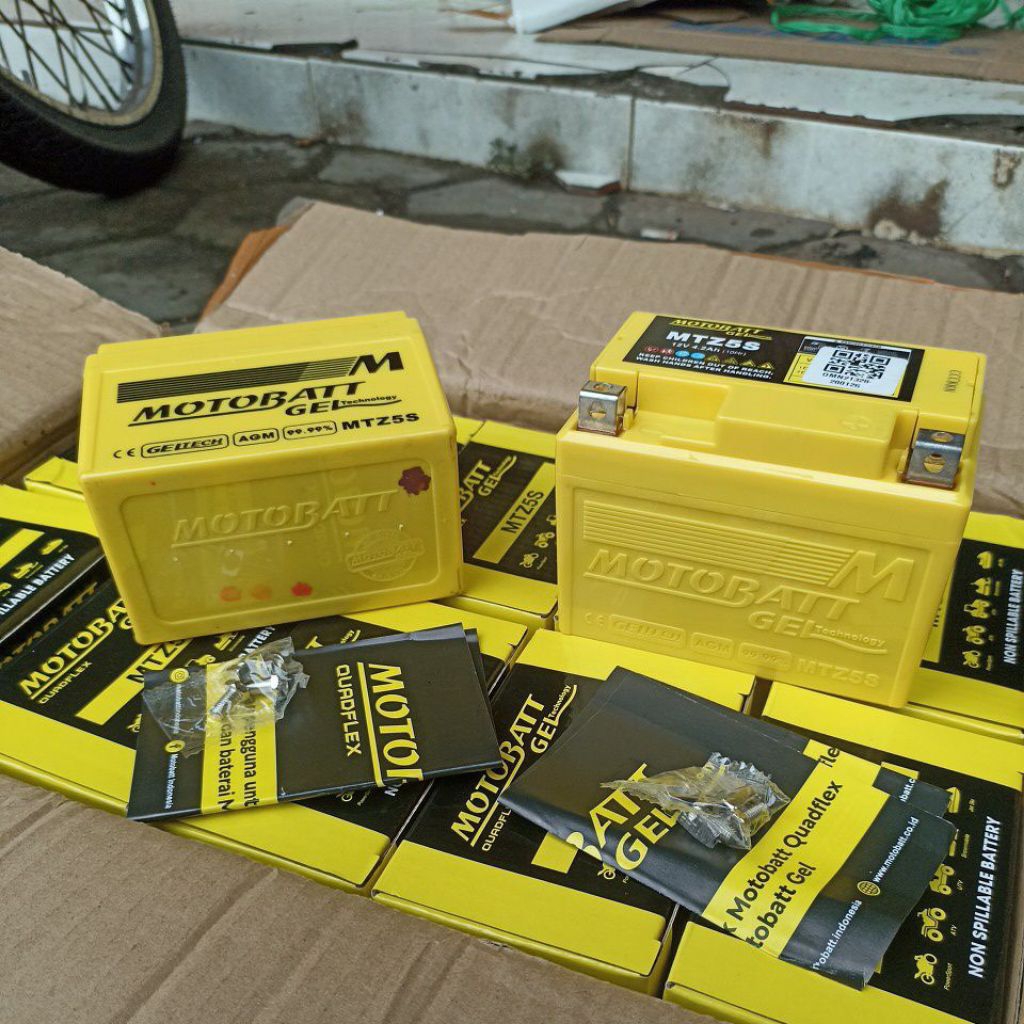 Aki Motobatt Beat Vario Supra 125 Asli Original